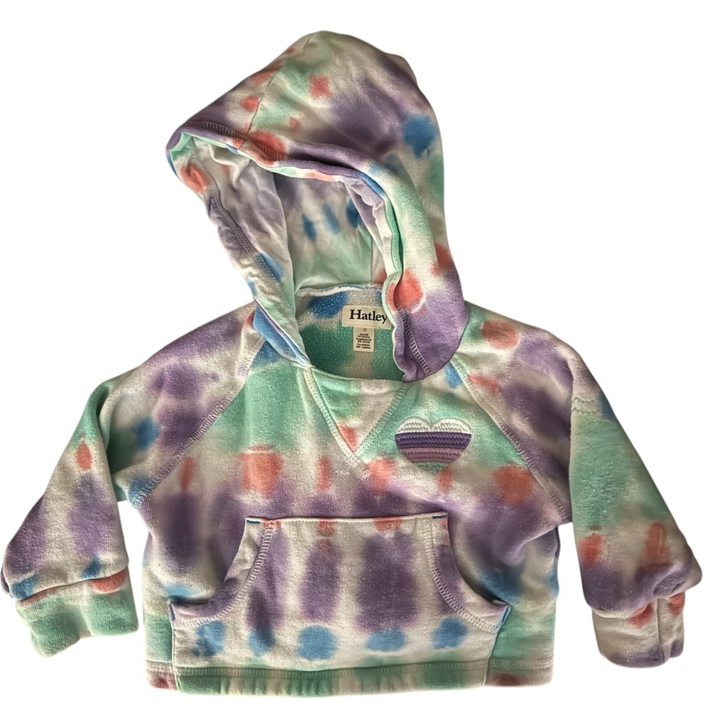 Hatley Kids Multicolor Tie-Dye Hoodie
